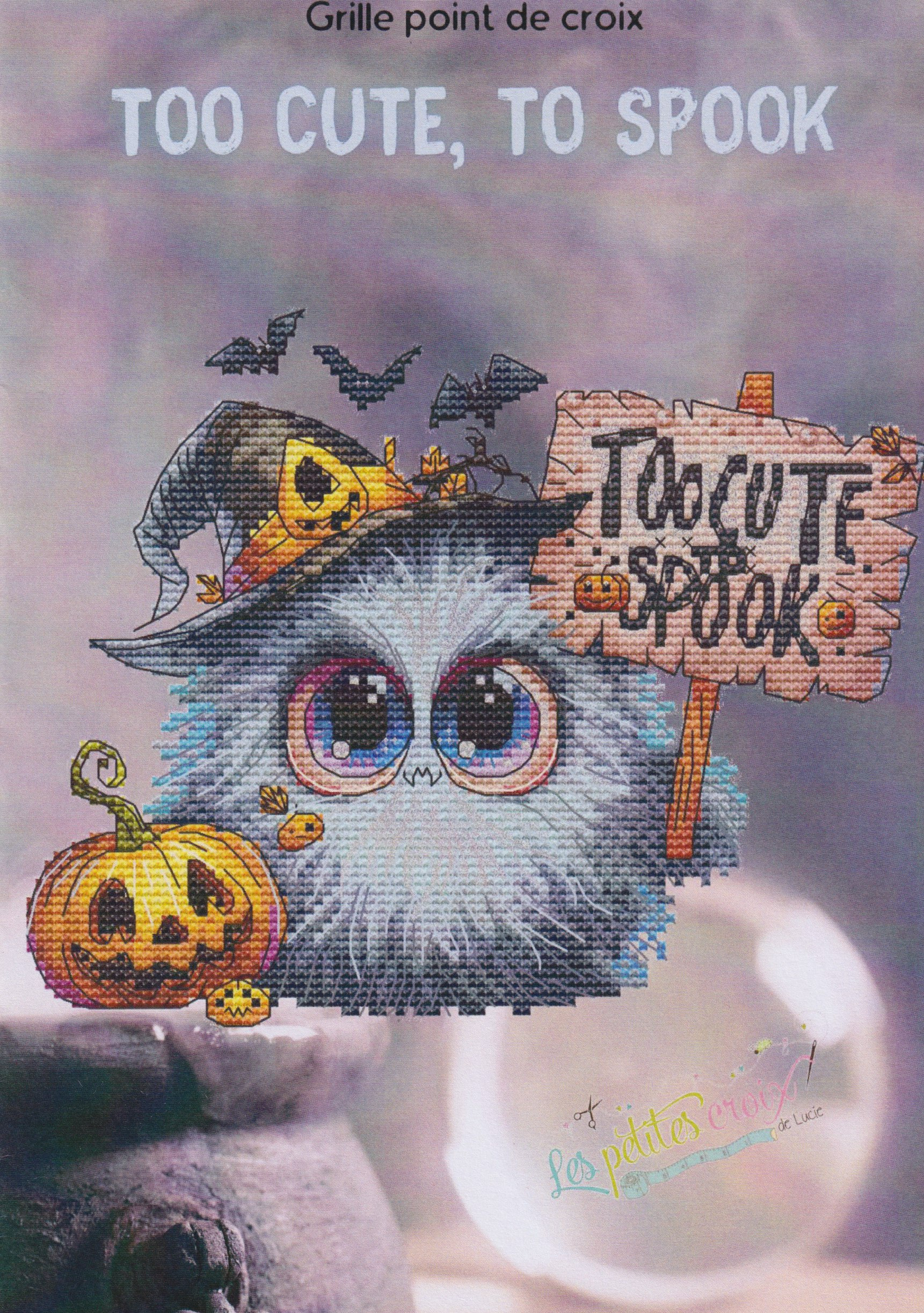 Too Cute To Spook - Halloween Cross Stitch Pattern