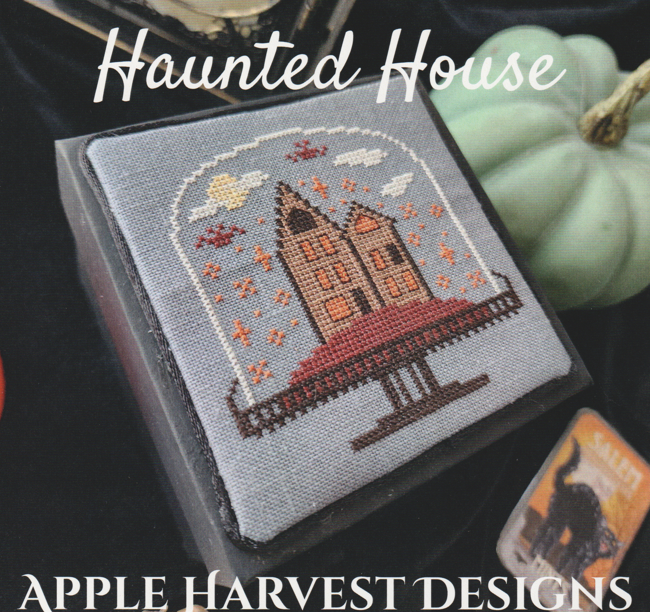 Haunted House - Halloween Cross Stitch Pattern