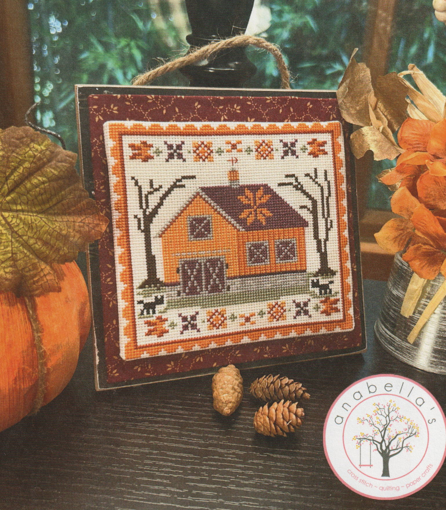 October Barn - Cross Stitch Pattern