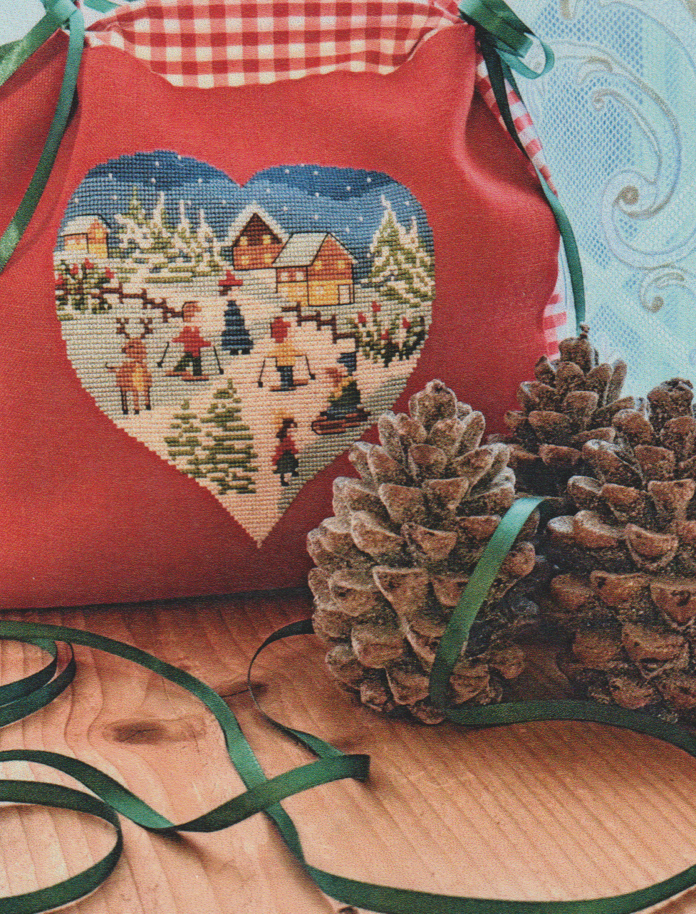 Cuore Di Neve - Christmas Cross Stitch Pattern