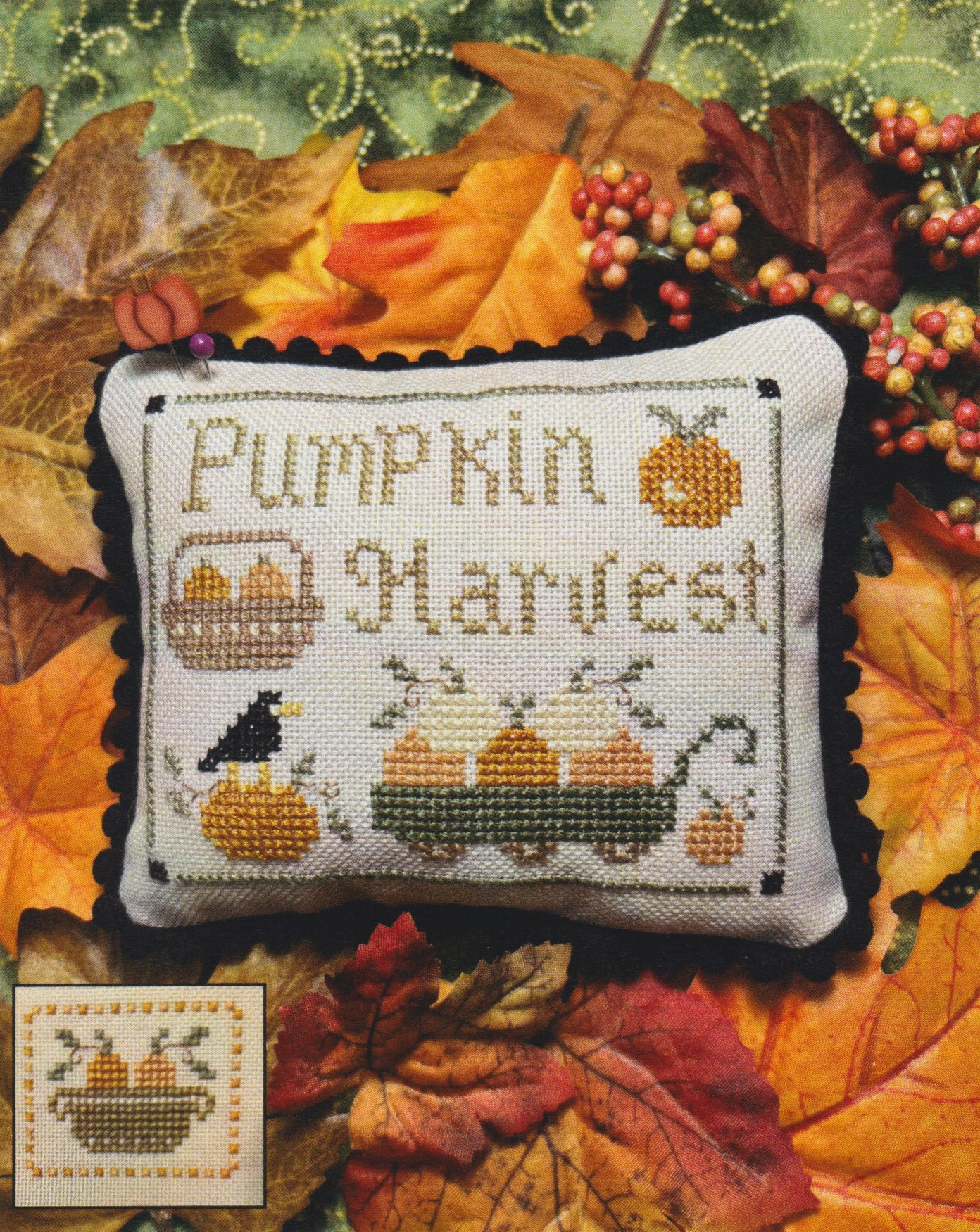 Pumpkin Harvest - Cross Stitch Pattern