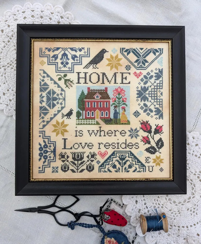 Where Love Resides - Cross Stitch Pattern