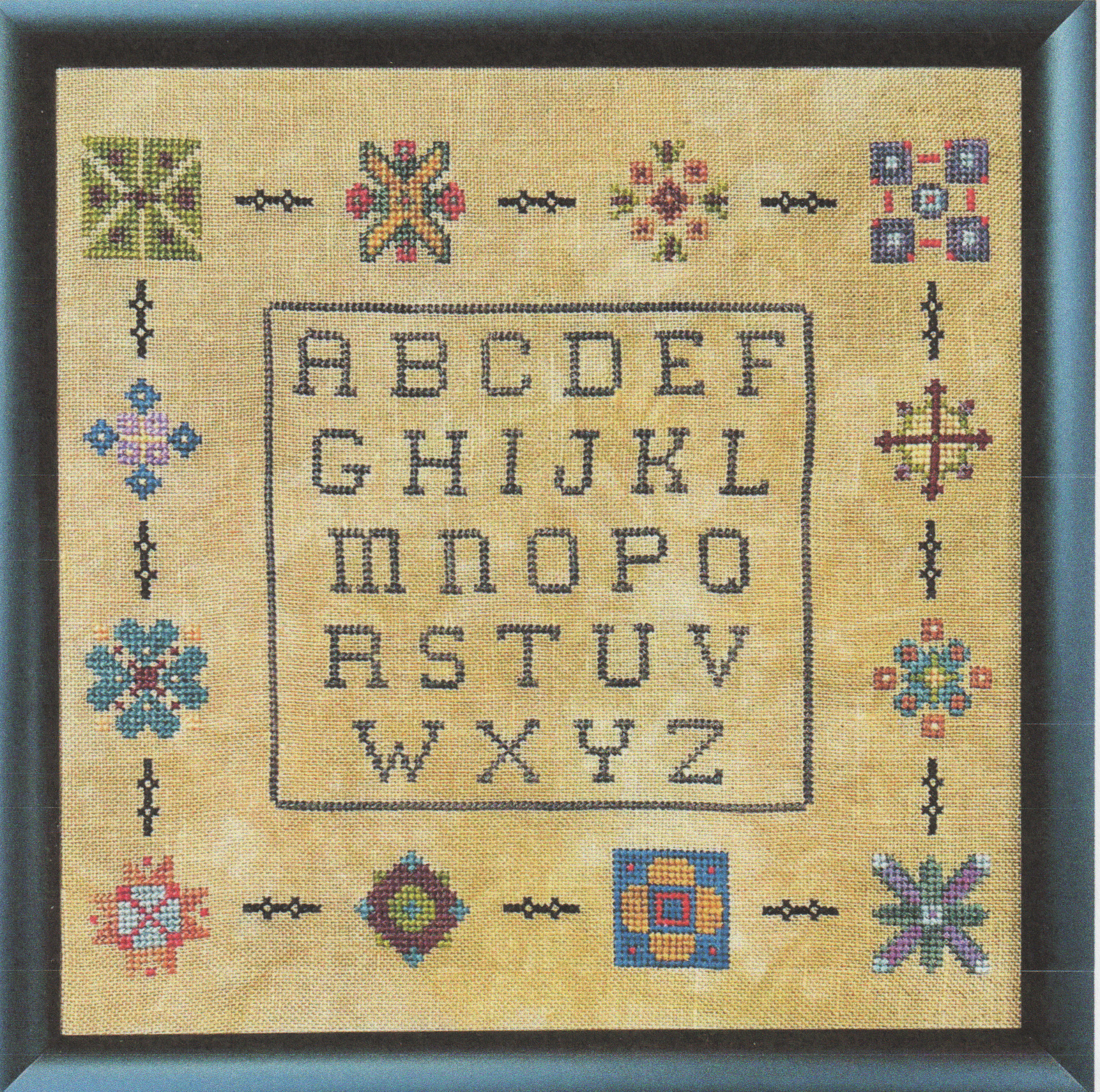 Wrapped In Quilt - Sampler - Cross Stitch Pattern