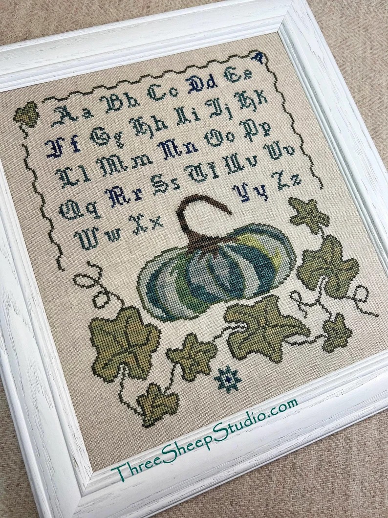 Cinderella Pumpkin Sampler - Cross Stitch Pattern