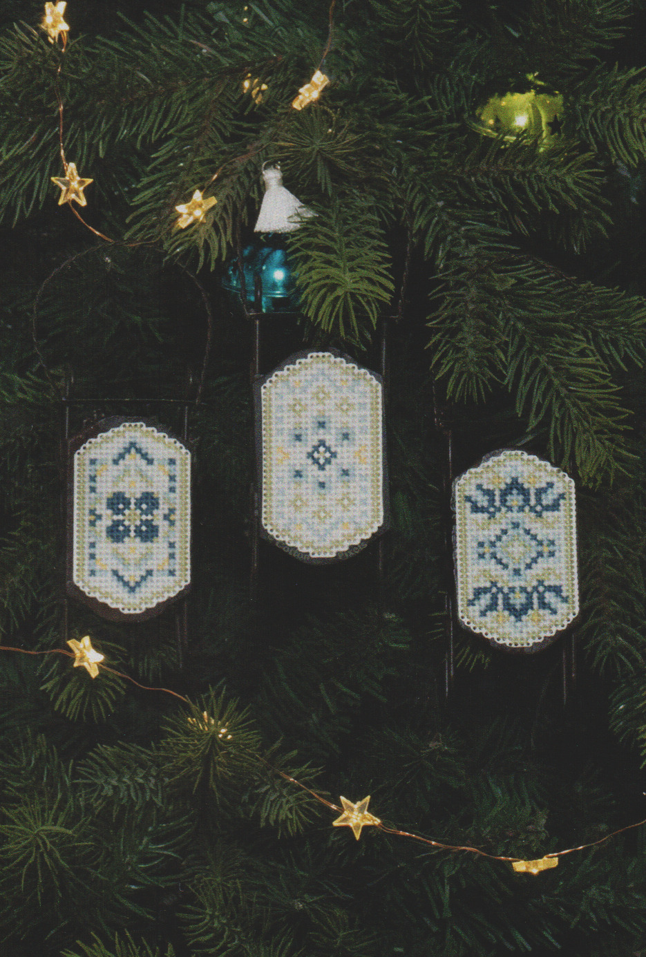 Garden Collection Sleds - Chrsitmas Ornament Pattern