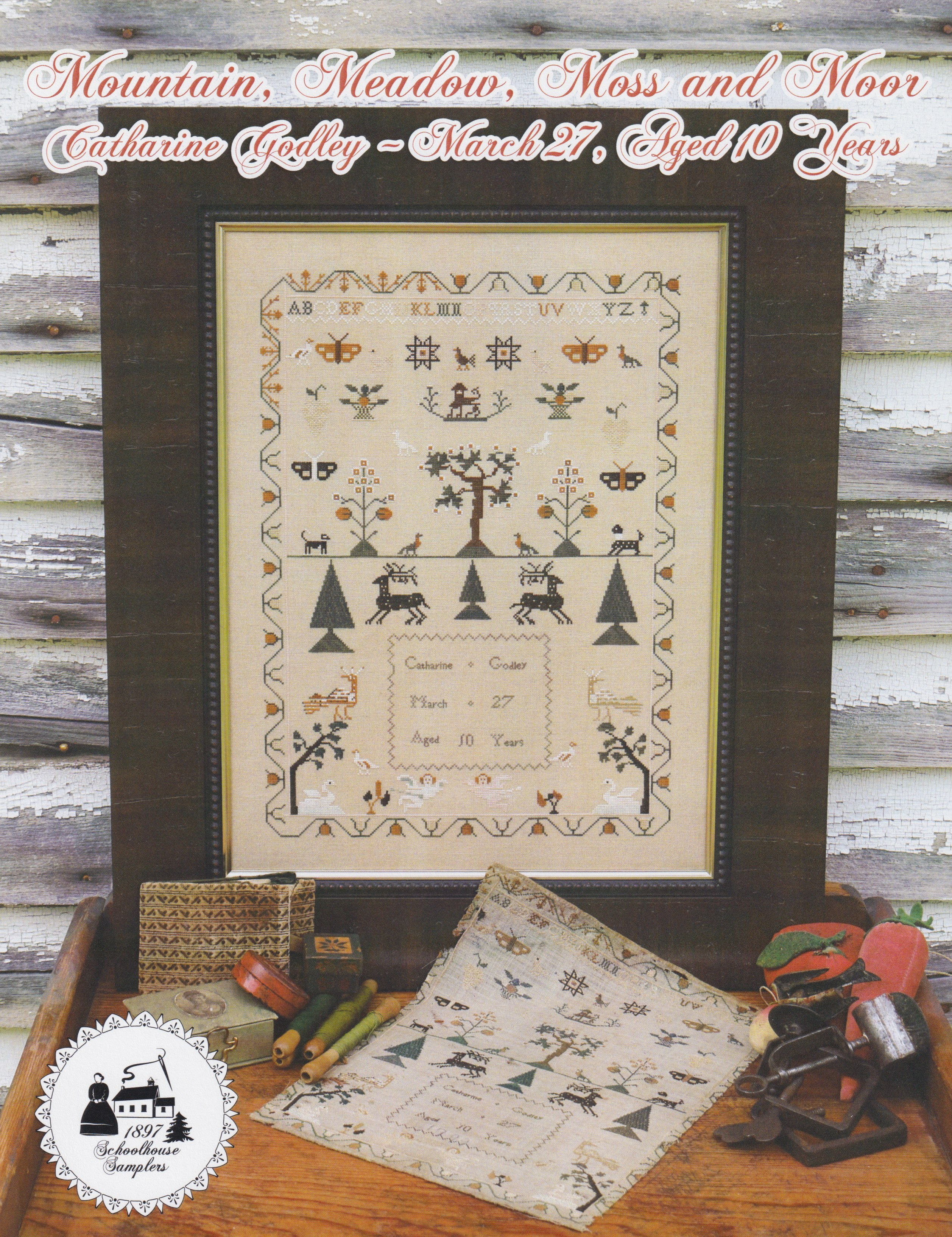 Mountain, Meadow, Moss And Moor - Cross Stitch Pattern
