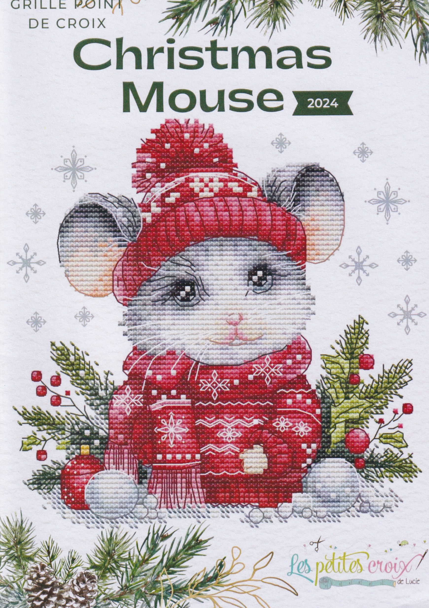 Christmas Mouse 2024 - Cross Stitch Pattern