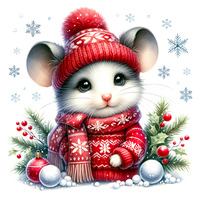 Christmas Mouse 2024 - Needle Minder