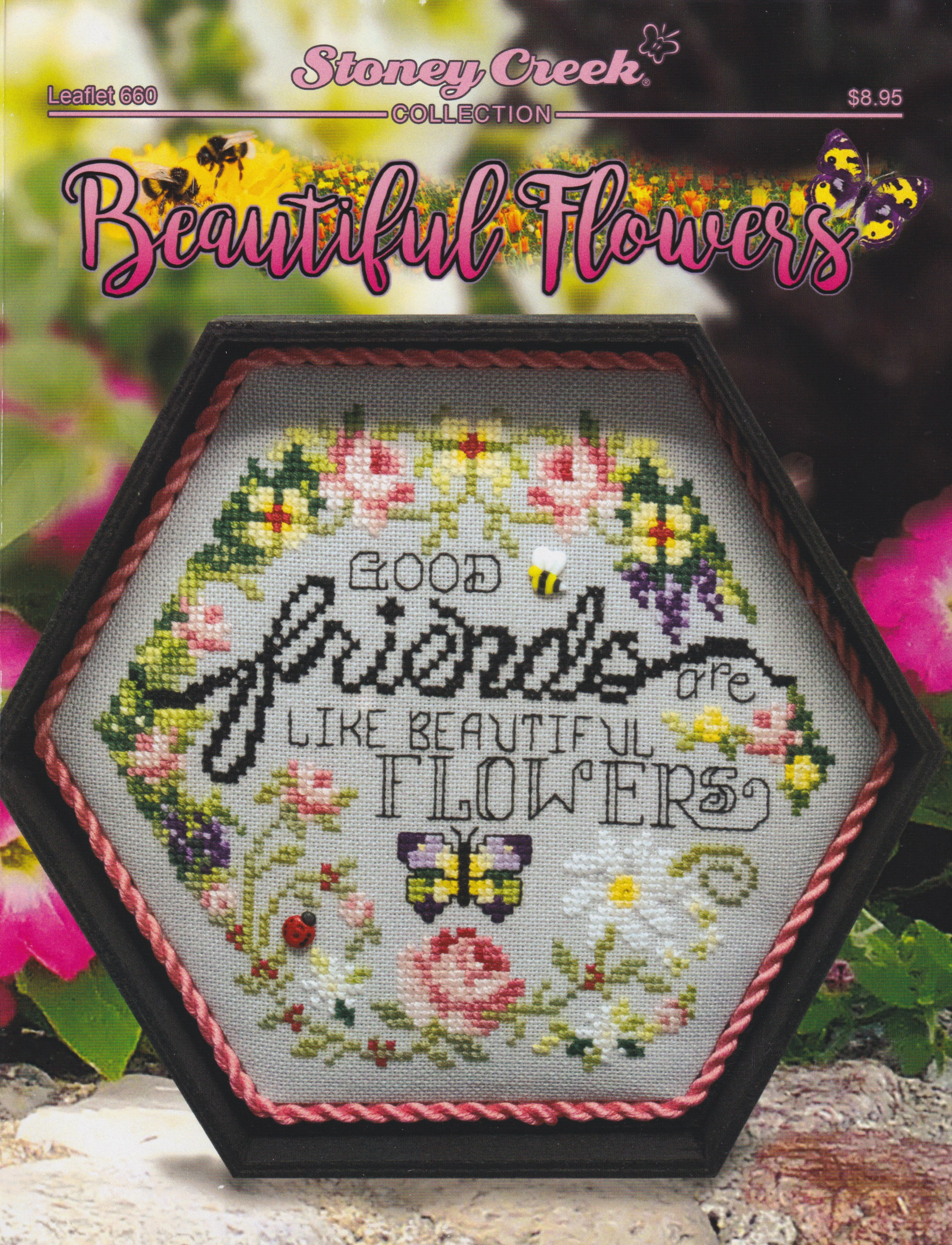 Beautiful Flowers - Cross Stitch Pattern