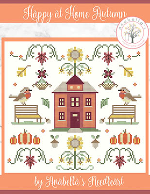 Happy At Home Autumn - Cross Stitch Pattern