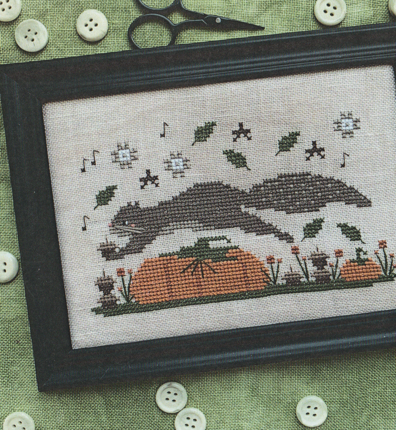 Music In The Woodlands - Cross Stitch Pattern