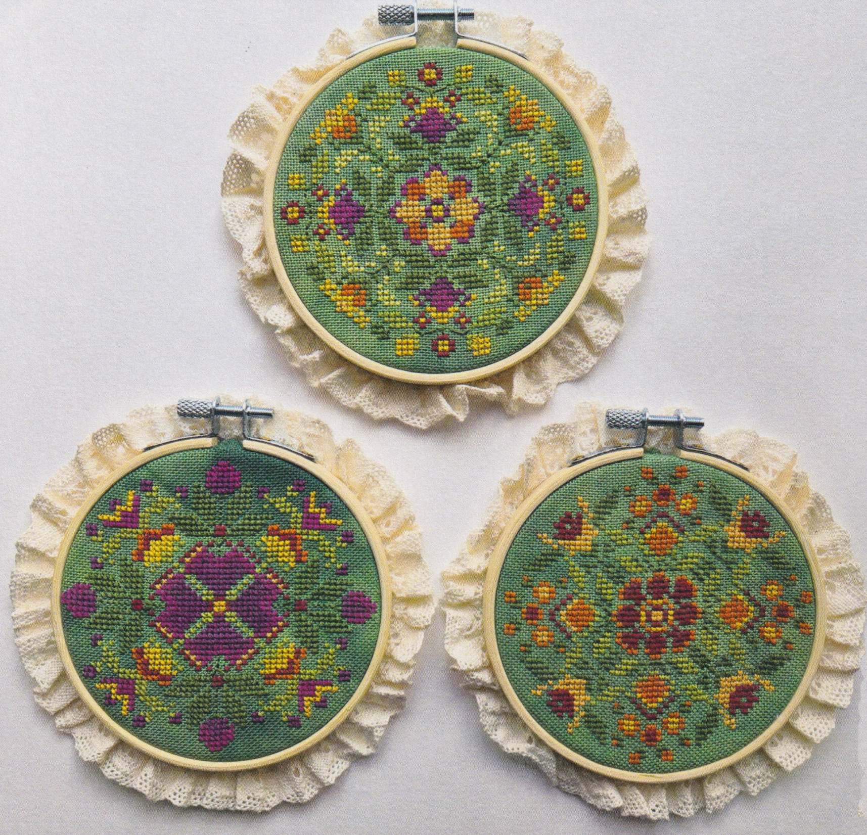 Autumn Asters - Cross Stitch Pattern
