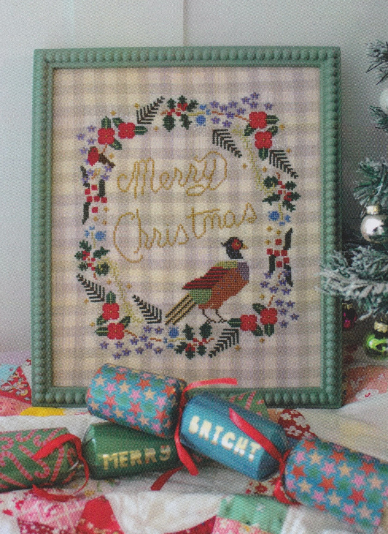 Birds And Boughs - Christmas Cross Stitch Pattern