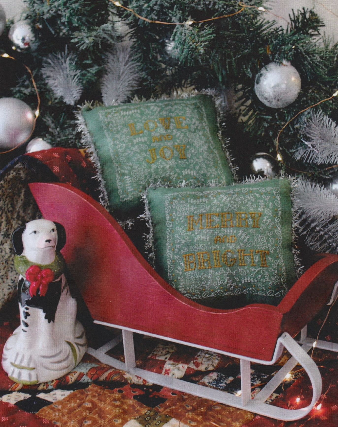 Love And Joy - Christmas Cross Stitch Pattern