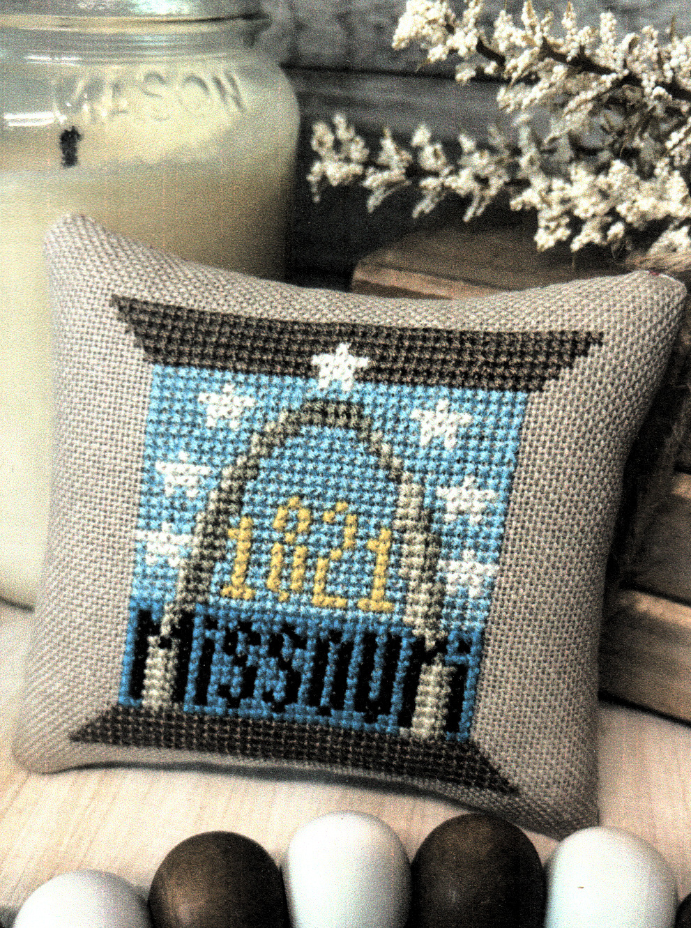 Missouri State Spool - Cross Stitch Pattern
