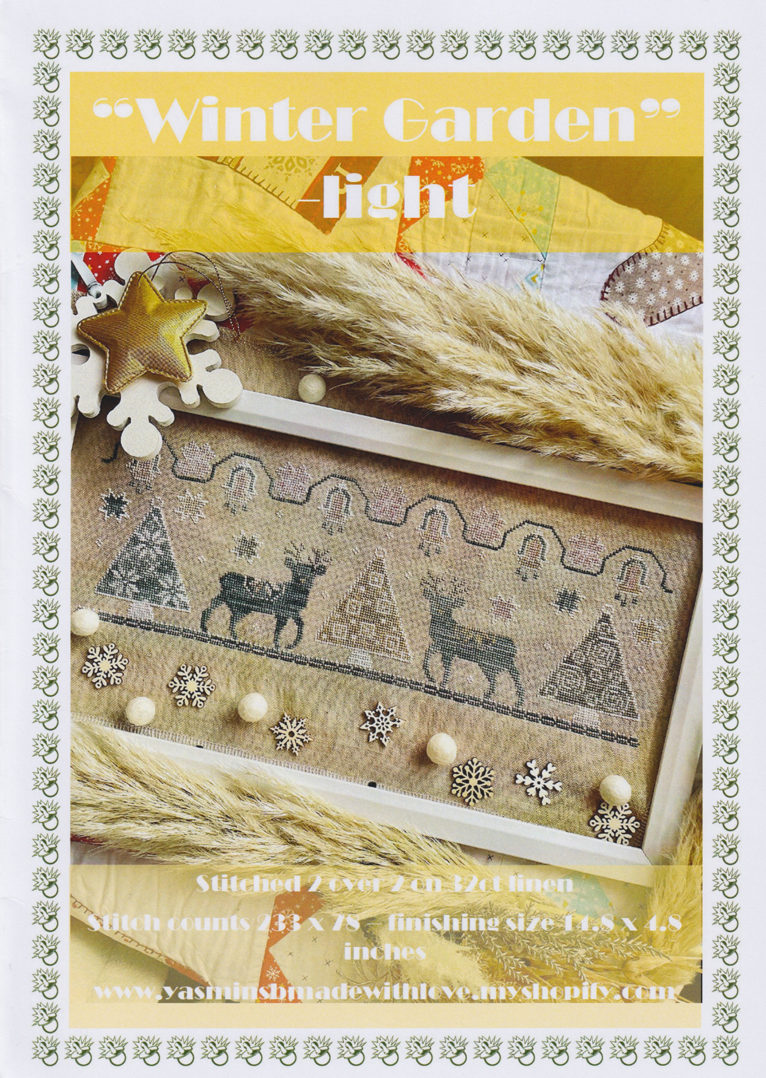 Winter Garden Light - Cross Stitch Pattern