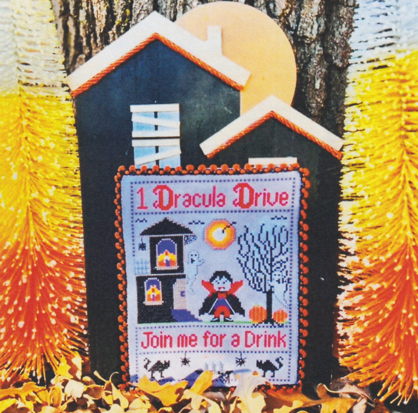 Vinny's Place - Halloween Cross Stitch Pattern