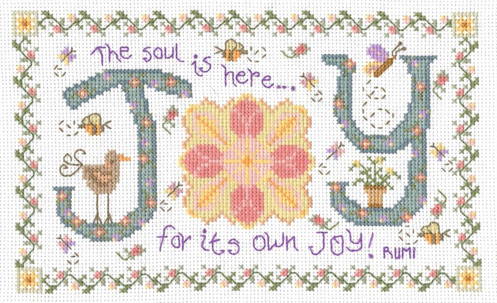 Joy - Cross Stitch Pattern