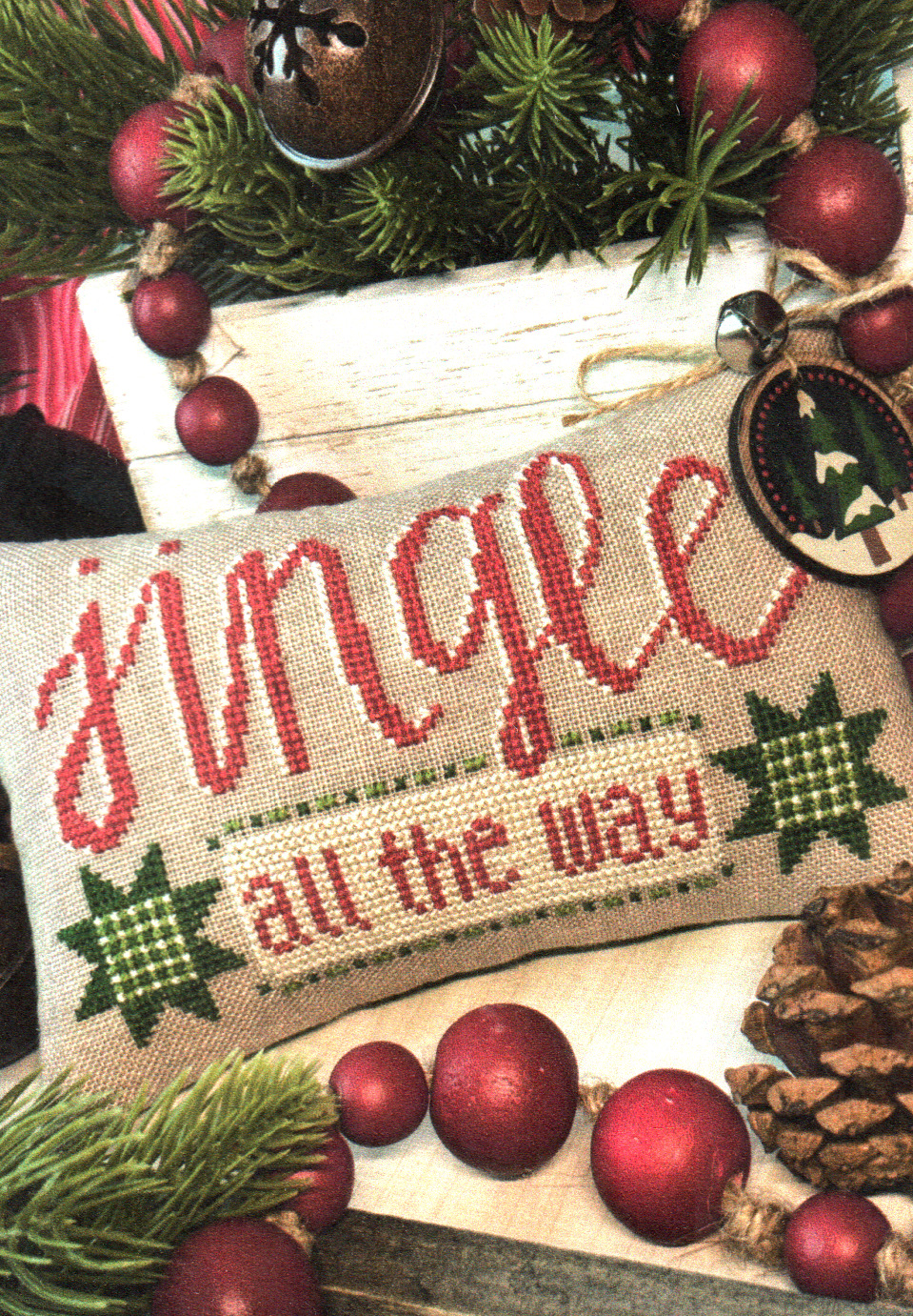 Jingle All The Way - Christmas Cross Stitch Pattern