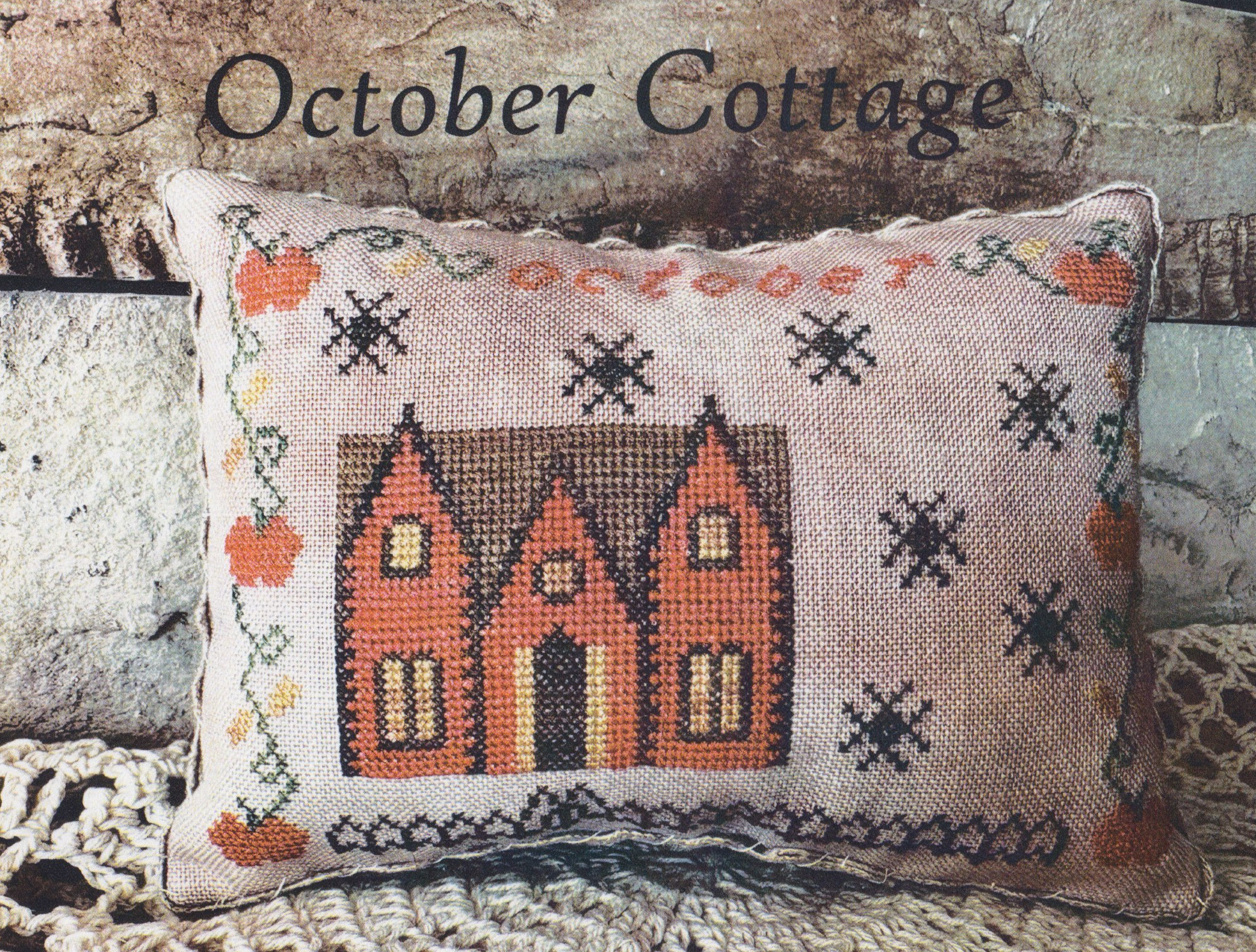 October Cottage - Cross Stitch Pattern