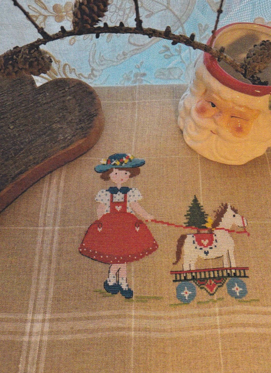 Holly & Polly - Christmas Cross Stitch Pattern