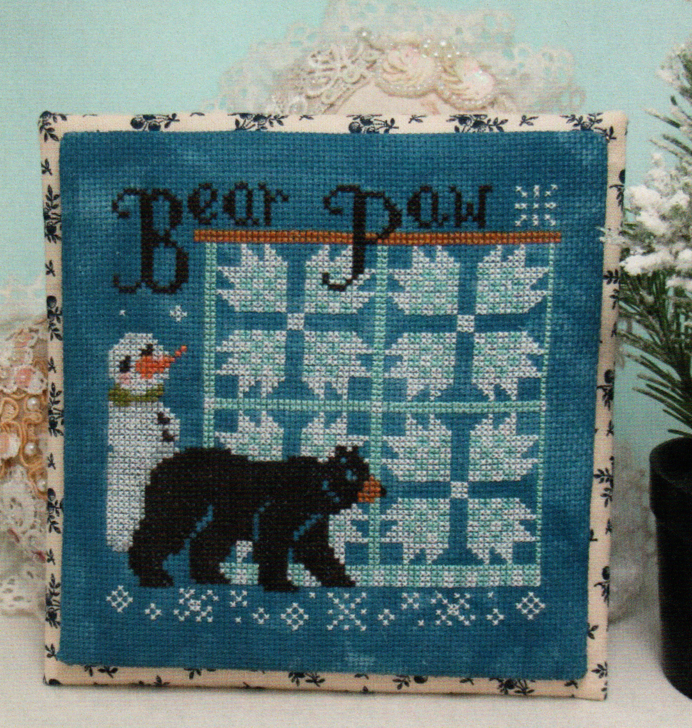 Bear Paw - Cross Stitch Pattern