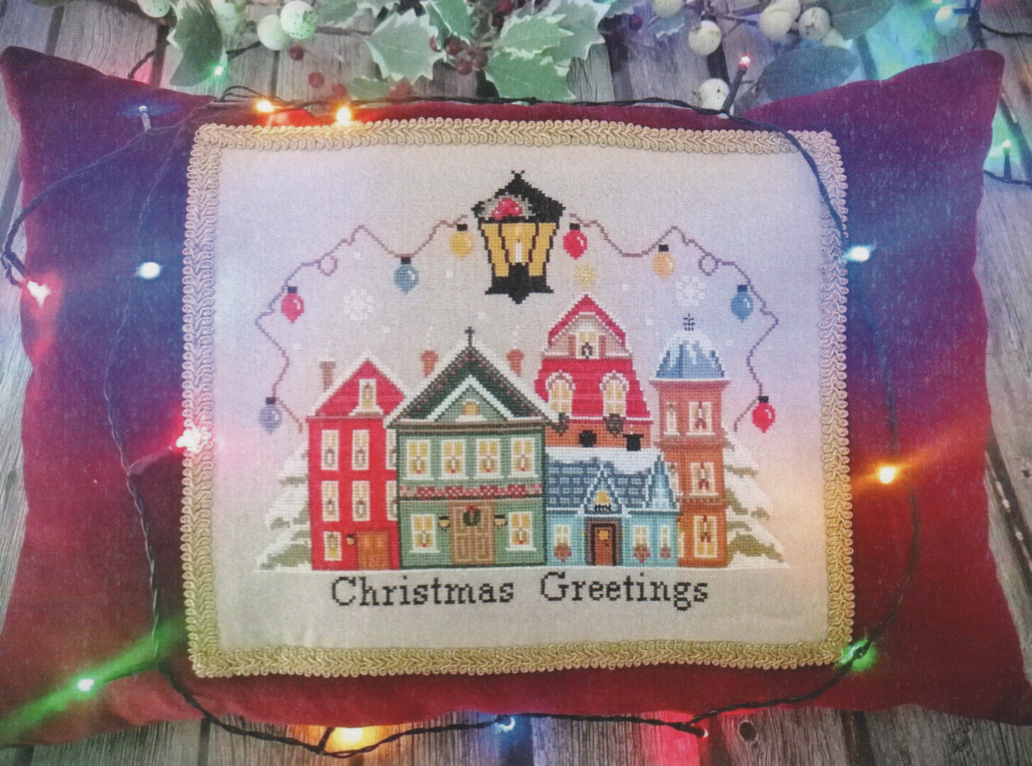 Greetings From Christmas Alley - Cross Stitch Pattern