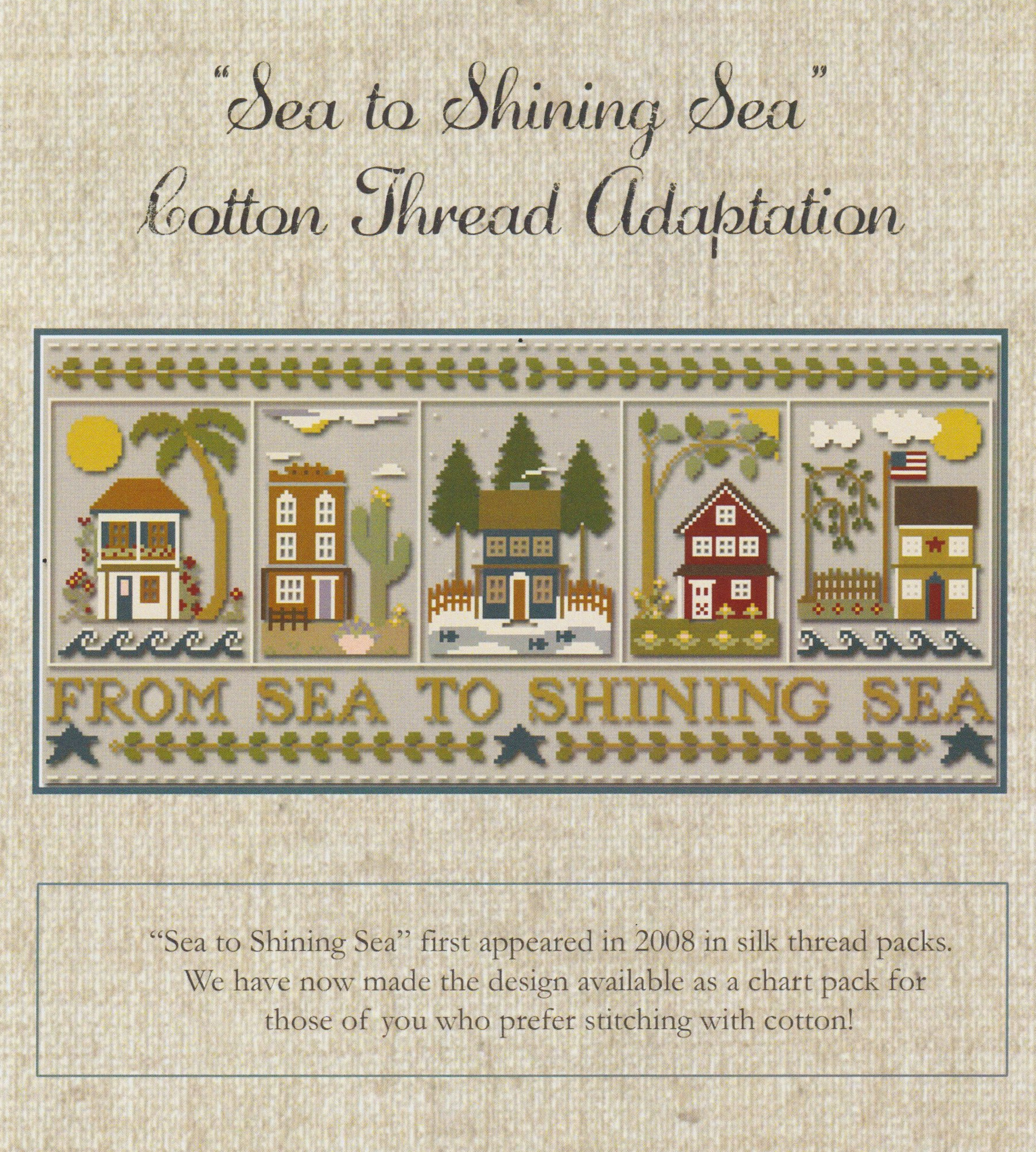 Sea To Shining Sea - Cross Stitch Pattern