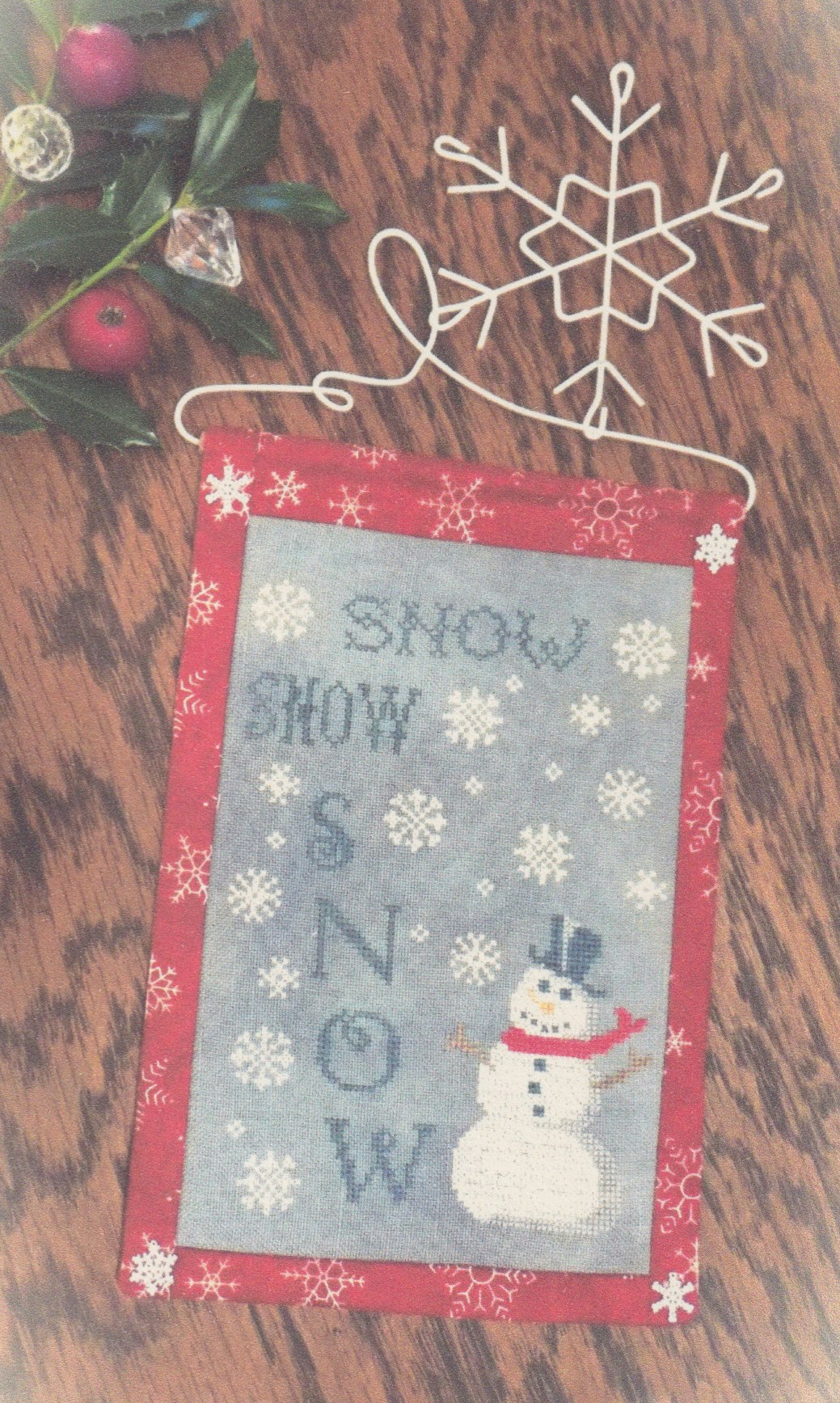 Snow Snow Snow - Christmas Cross Stitch Pattern