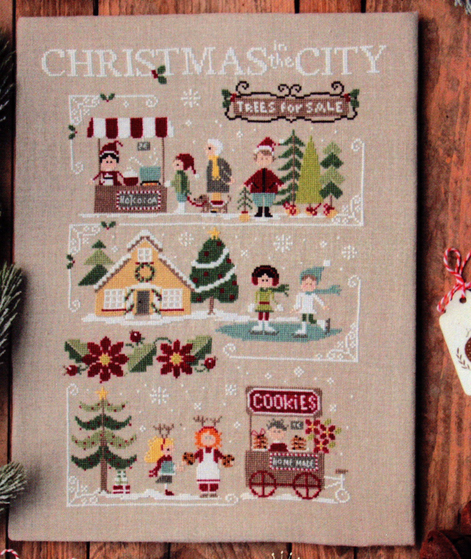 Christmas In The City - Cross Stitch Pattern