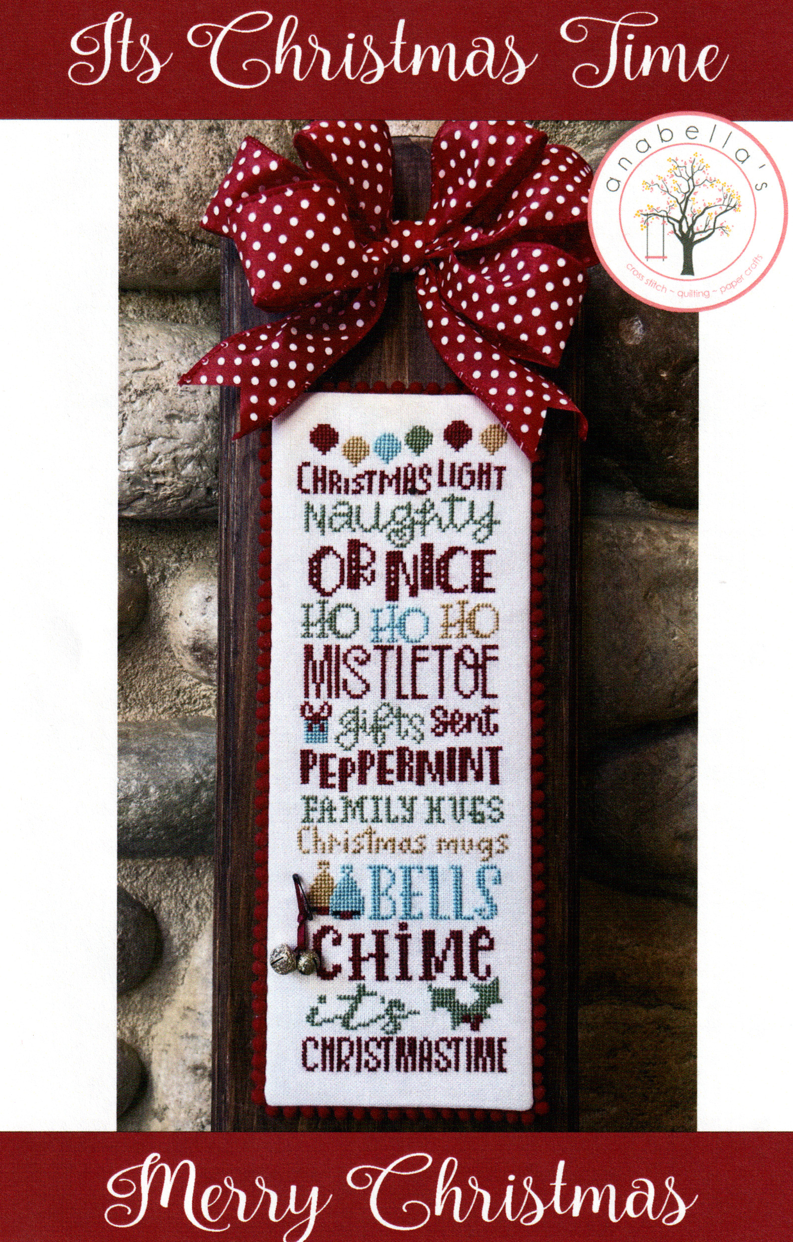 It's Christmas Time - Merry Xmas - Cross Stitch Pattern
