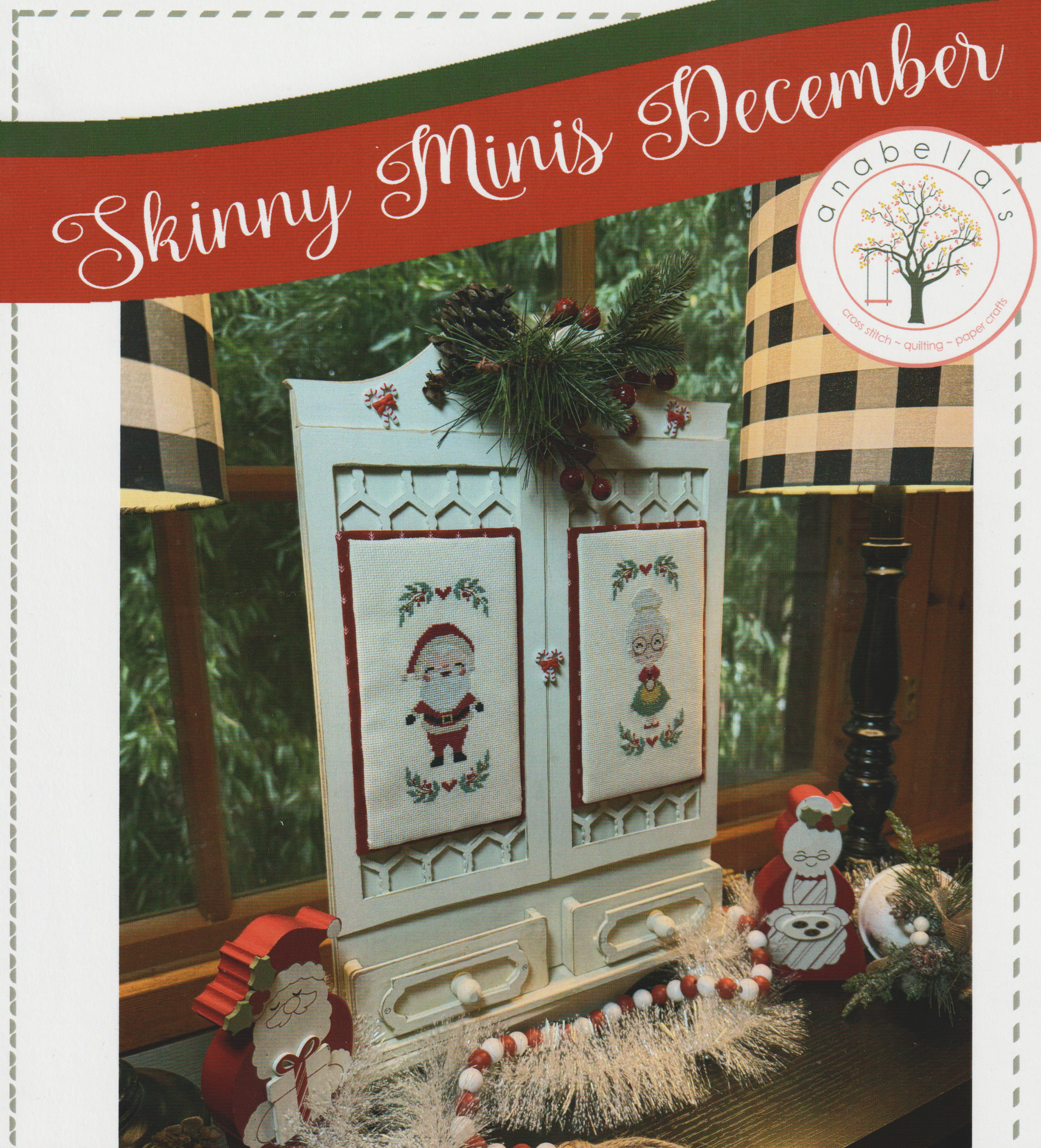 Skinny Minis December - Christmas Cross Stitch Patterns