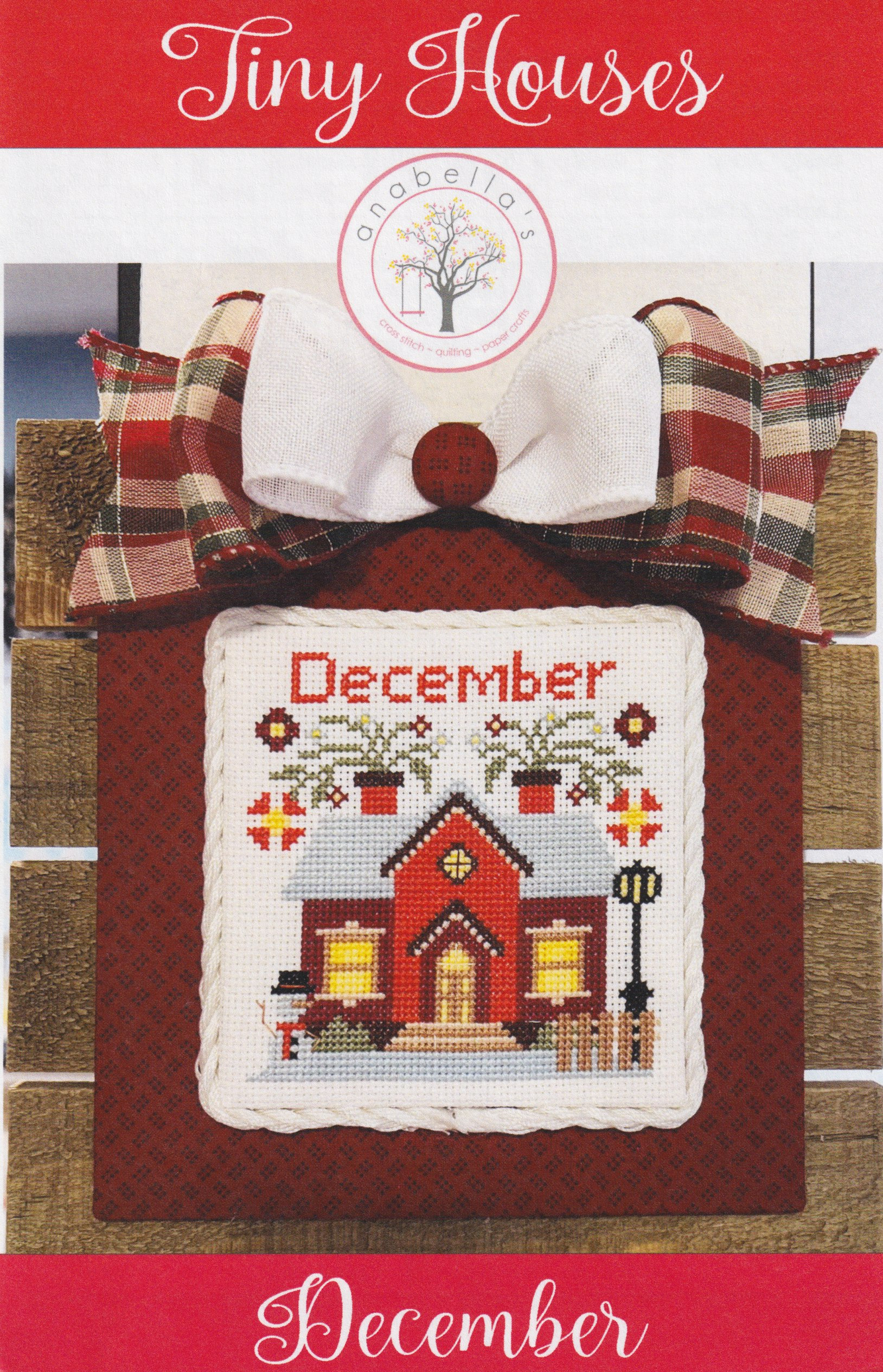 Tiny Houses December - Christmas Cross Stitch Pattern
