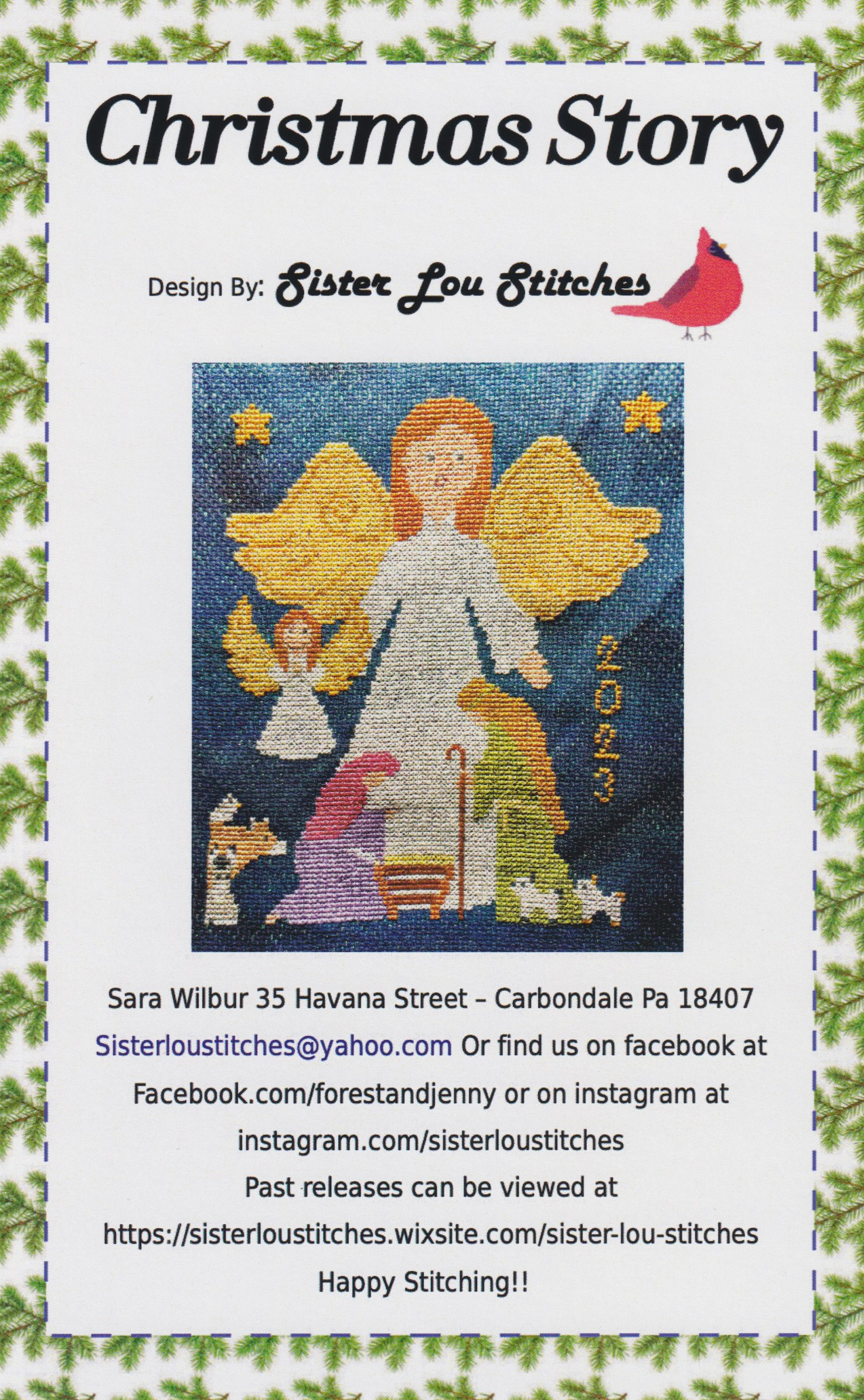Christmas Story - Cross Stitch Pattern