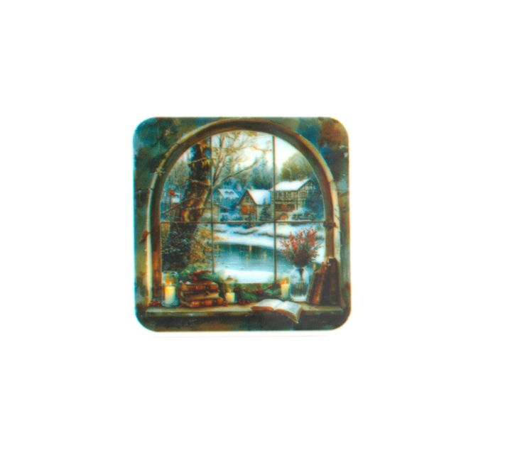 Christmas Window Magnet 2024 - Needle Minder