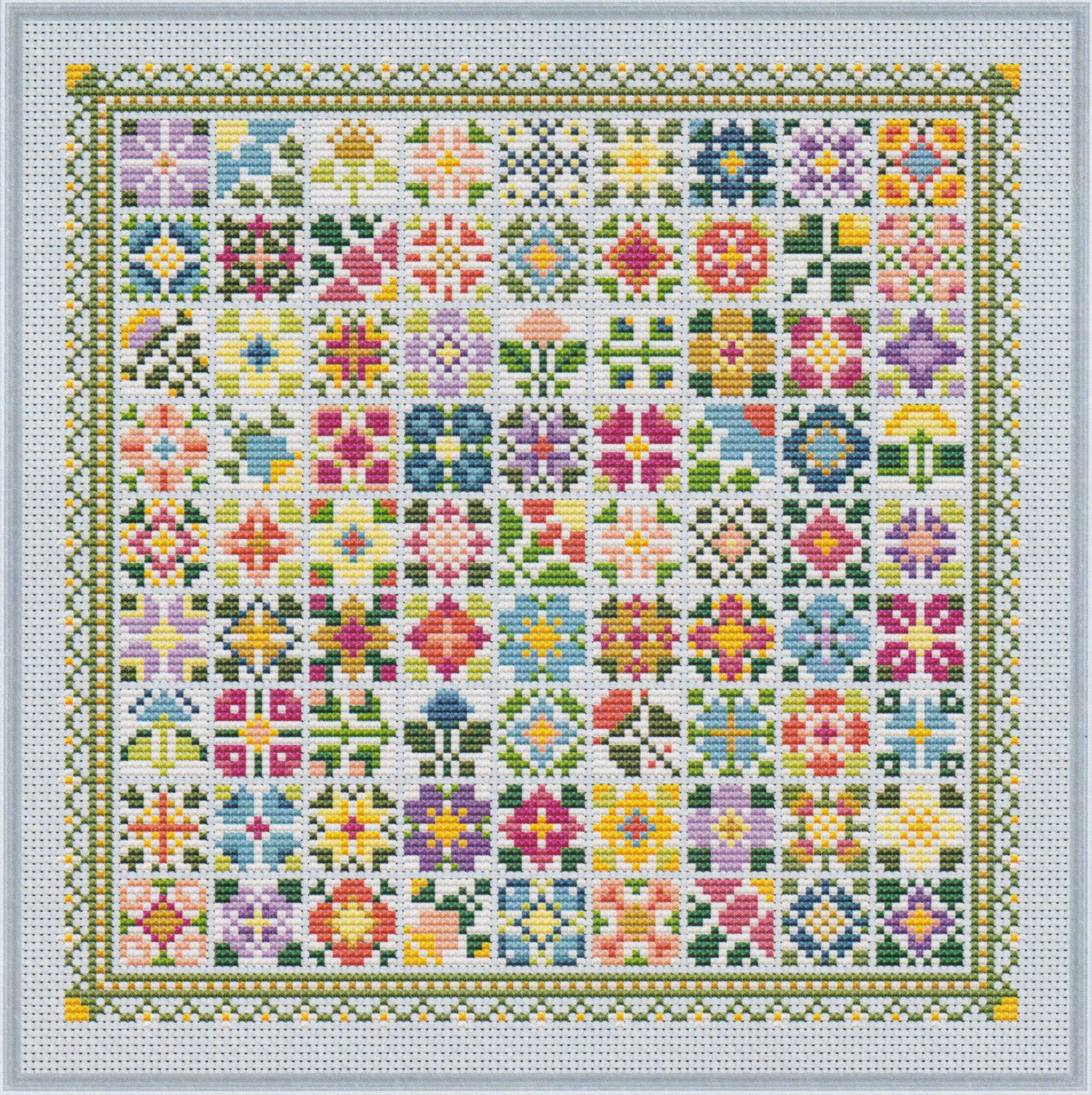 Garden Of Joy - Cross Stitch Pattern
