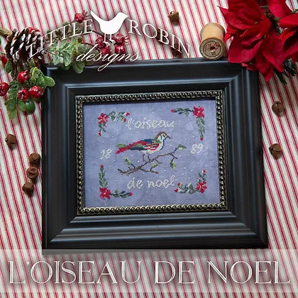 L'Oiseau De Noel - Christmas Cross Stitch Pattern