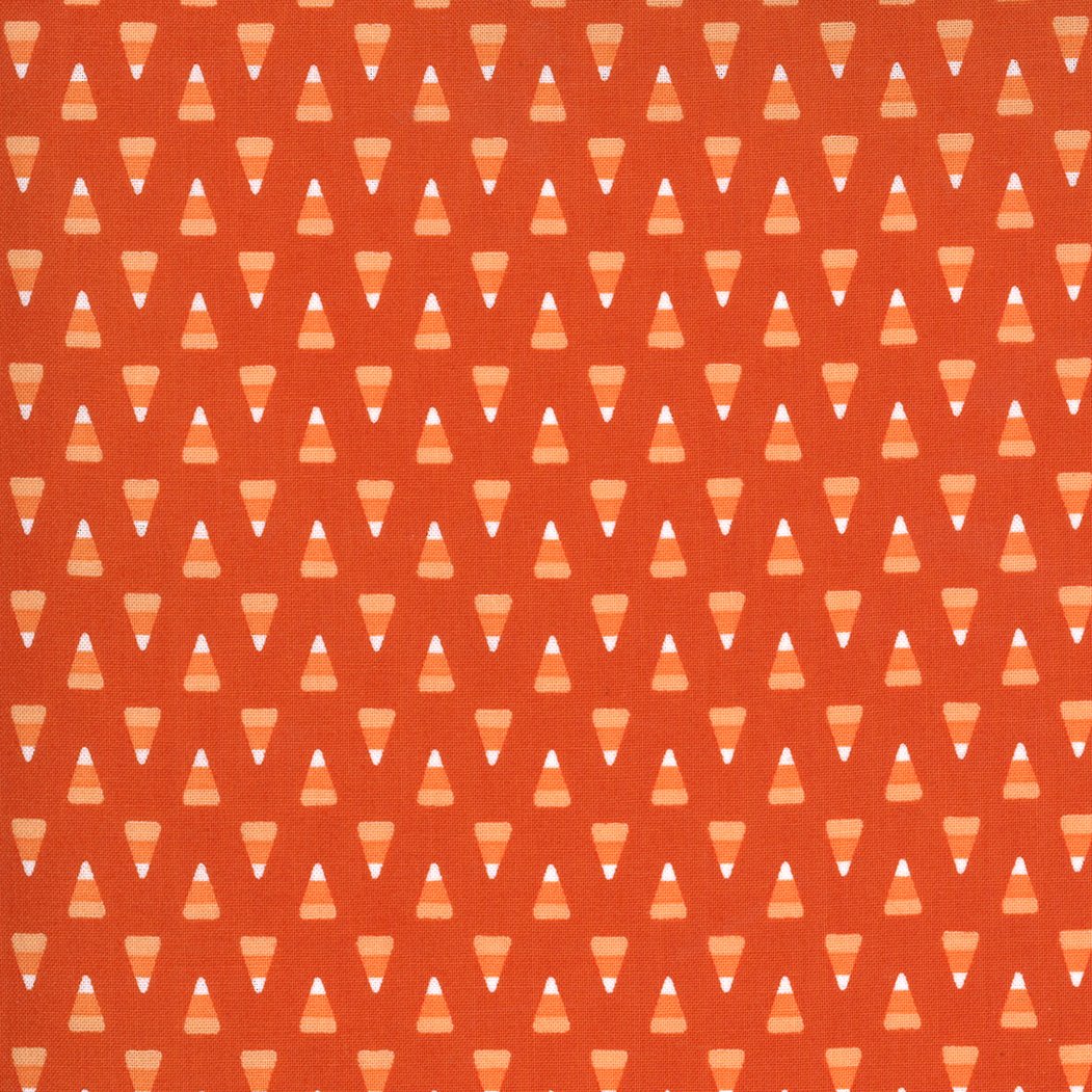 Midnight Magic 2 Pumpkin - Candy Corn - Quilt Fabric