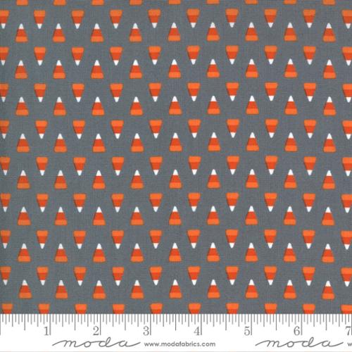 Midnight Magic 2 Mist - Candy Corn Halloween - Quilt Fabric