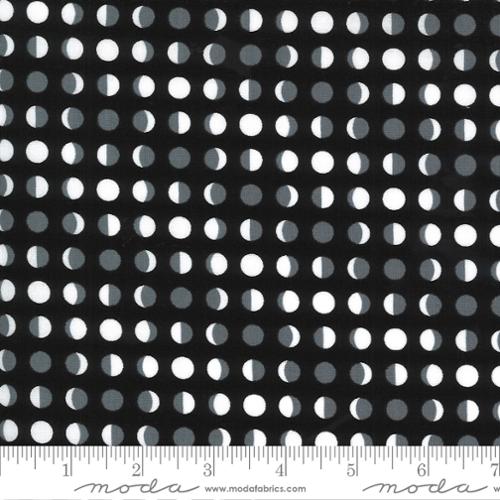 Midnight Magic 2 Midnight - Moon Halloween - Quilt Fabric