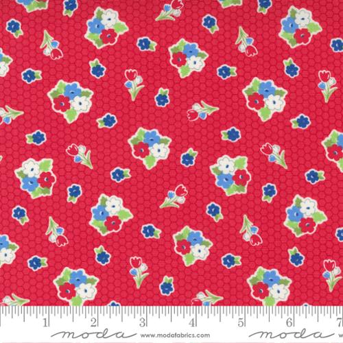 Love Lily Cherry - Flora Clusters Bouquet - Quilt Fabric