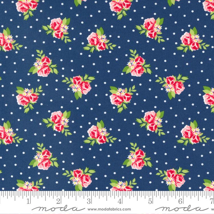 Berry Basket Blueberry - Quilt Fabric