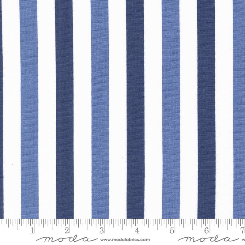 Star Spangled Stripes - Twilight - Quilt Fabric