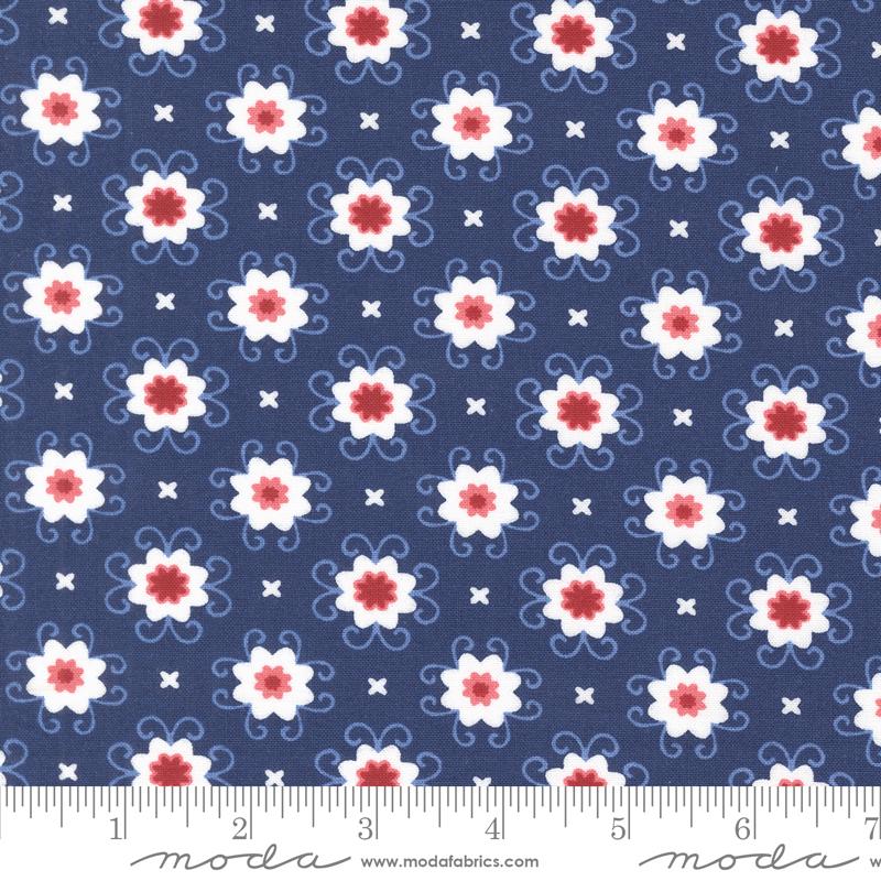 Star Spangled Bandana - Twilight - Quilt Fabric