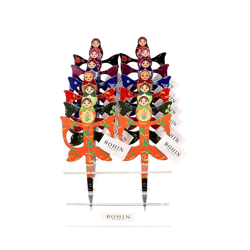 Embroidery Scissor Matryoshkas 4"