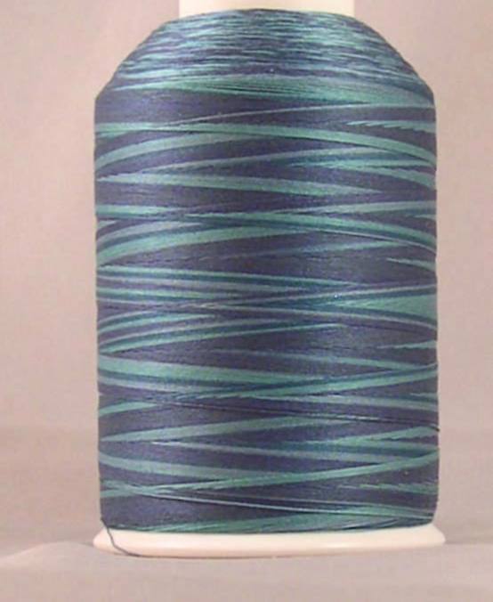 Machine Quilting Thread Teals 07V