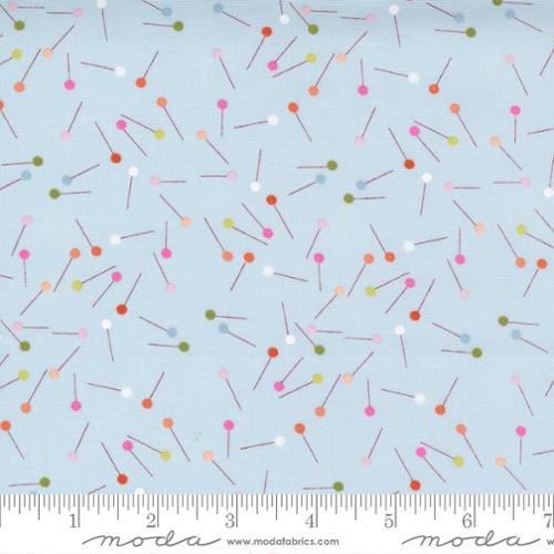 Make Time Breeze - Stitching Pins Dot - Quilt Fabric