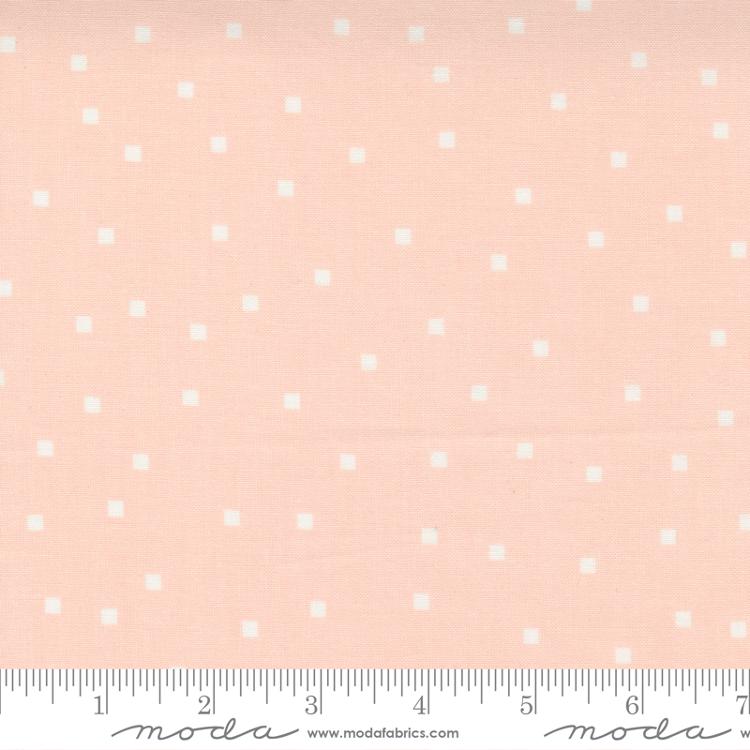 Make Time Blush - Stitching Geometric - Quilt Fabric