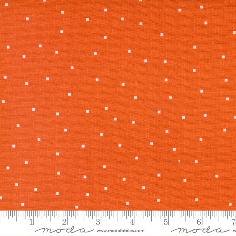 Meander Tiny Square Dot Geranium - Quilt Fabric