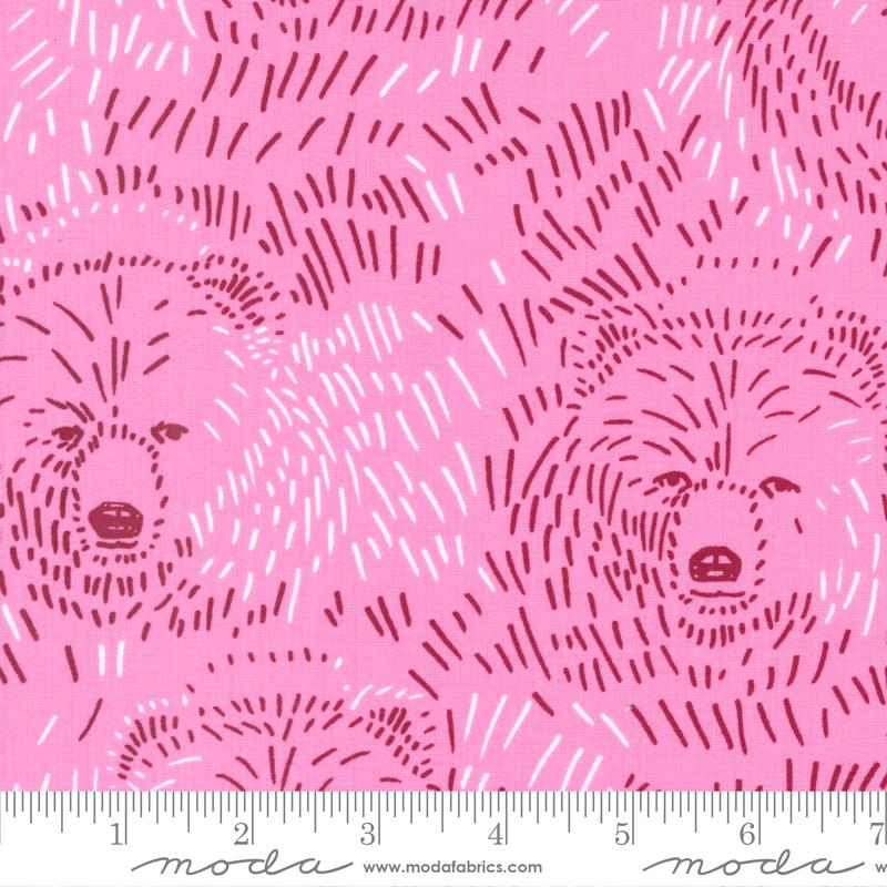 Marigold Bears Dianthus - Novelty Bears - Quilt Fabric